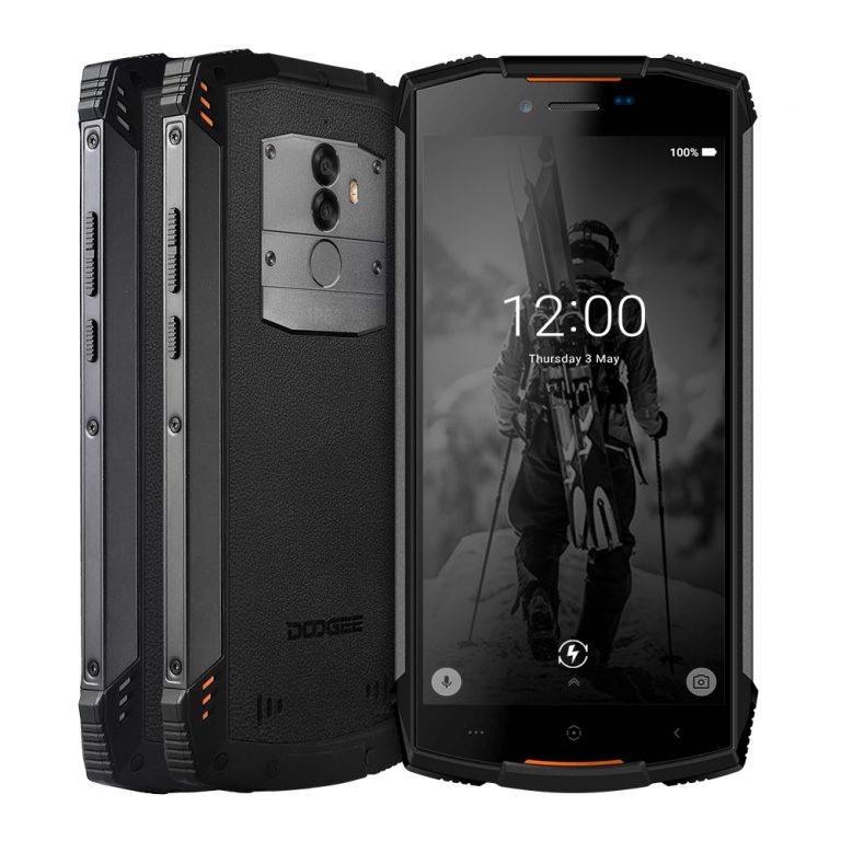 IP68 DOOGEE S55 outdoor waterproof Smartphone MTK6750T Octa Core 4GB RAM 64GB ROM 5500mAh 5.5inch Android 8.0 Dual SIM 13.0MP