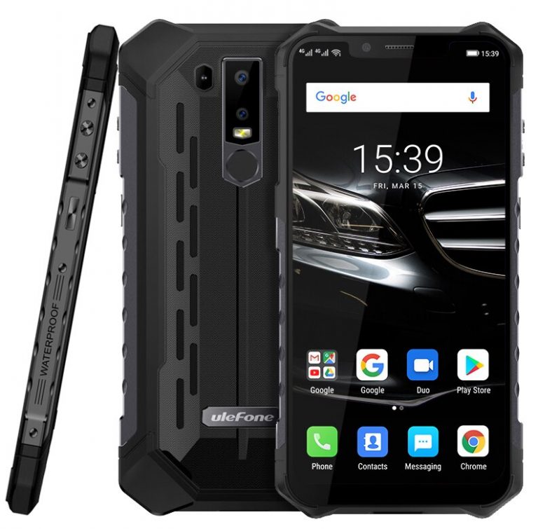 Ulefone Armor 6E Mobile Phone 6.2inch 4GB RAM 64GB ROM Helio P70 Octa Core