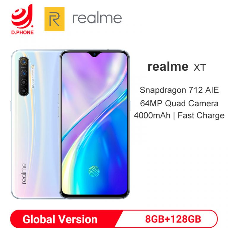 EU Version realme XT 8GB 128GB 6.4" Mobile Phone Snapdragon 712 64MP