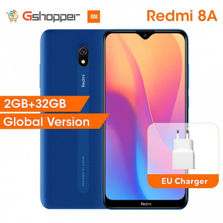 New Global Version Xiaomi Redmi 8A 32GB ROM 2GB RAM Mobile Phone
