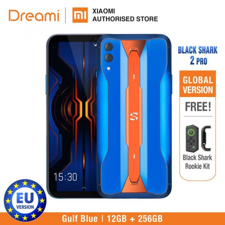 Global Version Xiaomi Black Shark 2 PRO 256GB ROM 12GB RAM Shadow Black