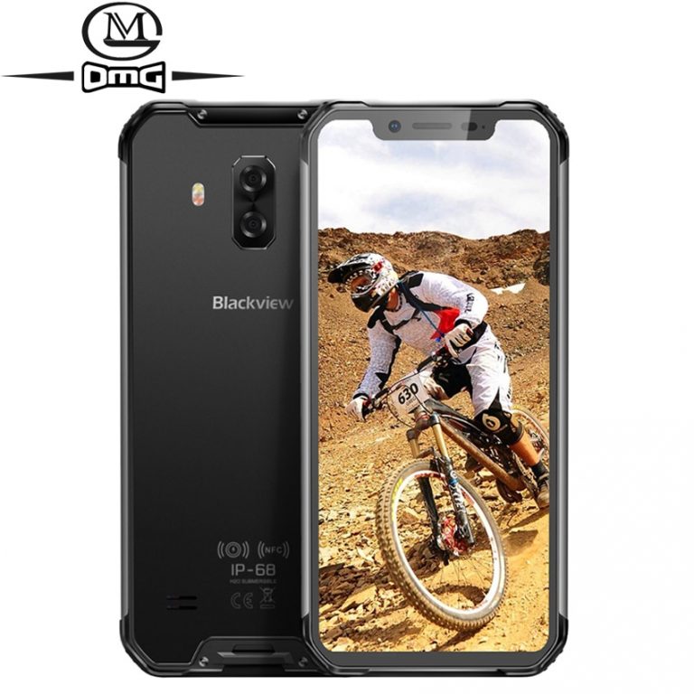 Blackview Waterproof shockproof Mobile Phone Helio P70 Android 9.0 4GB 64GB