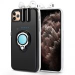 For iPhone 11 11 Pro 11 Pro Max Case Xs Max Xr X 8 7 Plus 6 6s Plus SE 2020 Finger Ring Holder Cover For AirPods 1 2 Charger Bag