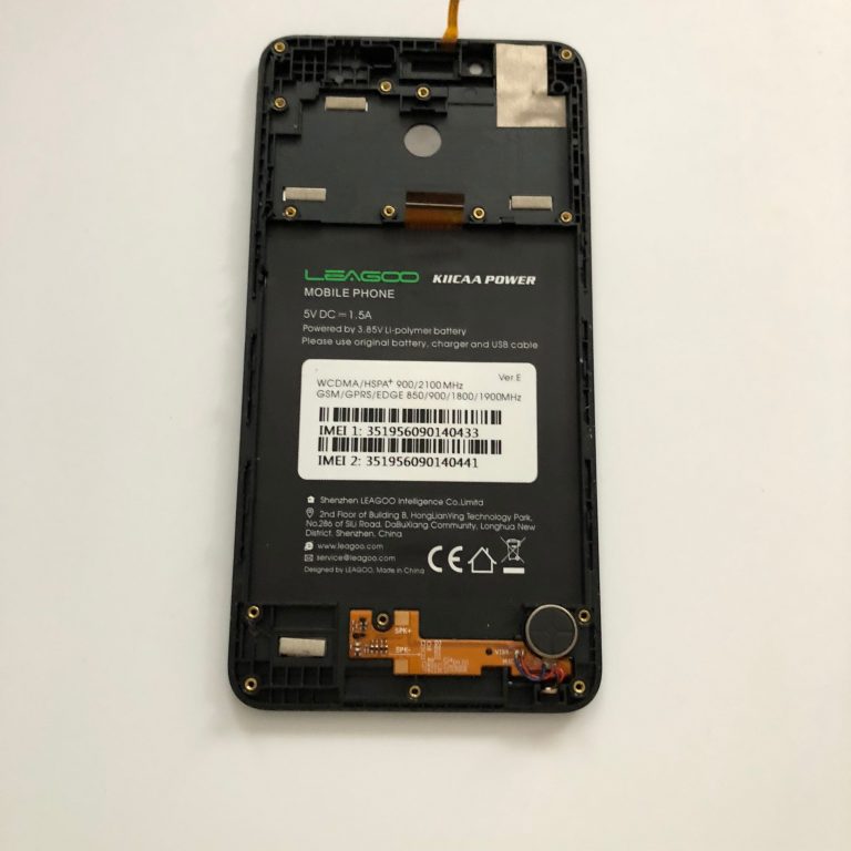 Used LCD Display Screen + Touch Screen + Frame For Leagoo Kiicaa Power MT6580A Quad Core 5.0'' HD 1280x720 Smartphone 2 BATTERY ONLY! For Leagoo Kiicaa Power – 5.0” HD 1280x720 Touchscreen Digitizer
