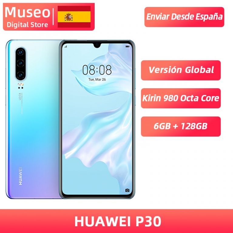 Global Version Huawei P30 6GB 128GB Kirin 980 Smartphone 30x Digital Zoom Quad Camera 6.1'' Full Screen OLED NFC 3650mAh 1 Huawei P30 6GB 128GB Kirin 980 Smartphone – 30x Zoom, 40MP Camera, 6.1" OLED Display