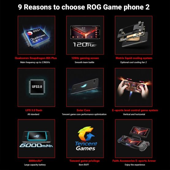 Asus ROG Phone 2 12GB 1TB Gaming Smartphone Asus ROG Phone - Image 3