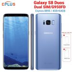 New EU Version 4GB 64GB Samsung Galaxy S8 Duos G950FD Dual SIM Mobile