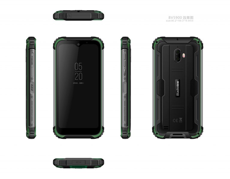 Blackview 5580mAh IP68/IP69K waterproof shockproof Mobile Phone