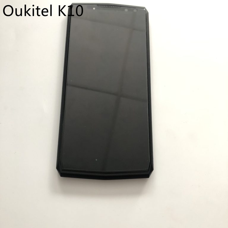 Used LCD Display Screen + Touch Screen + Frame For Oukitel K10