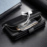 Zipper Leather Wallet Phone Case For iPhone 11 Pro Max XS XR 6S Plus 7 8 X
