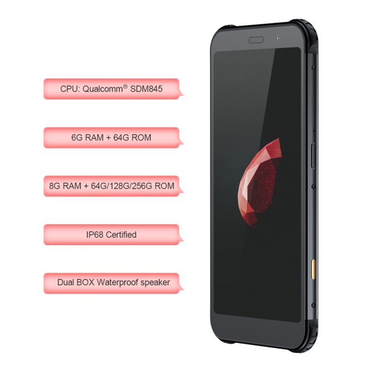 Original AGM X3 NFC 4G Smartphone 8G 128G Android 8.1 5.99inch Cellphones