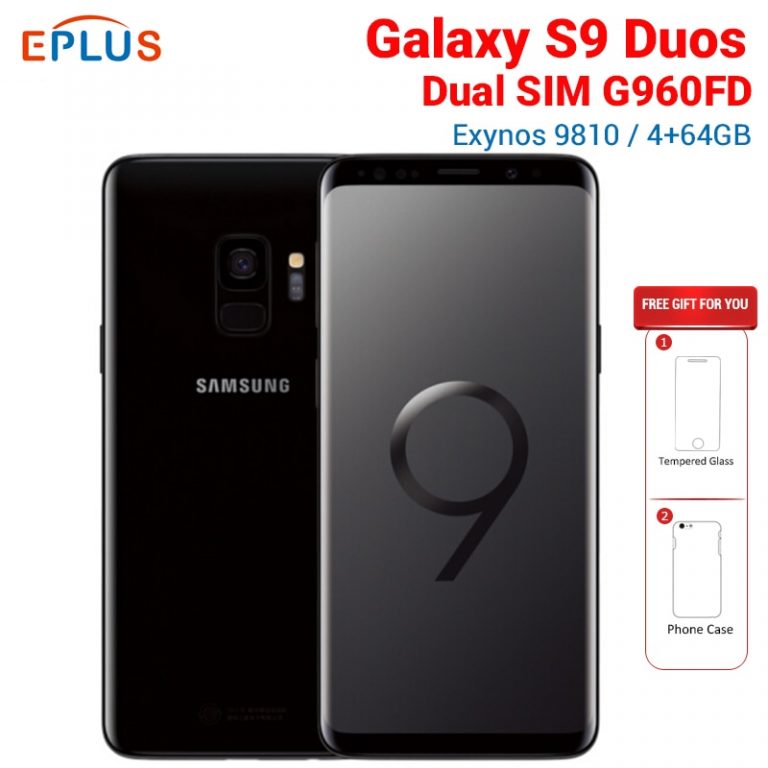 New Original EU version 5.8 inch Samsung Galaxy S9 Duos G960F/DS G960FD