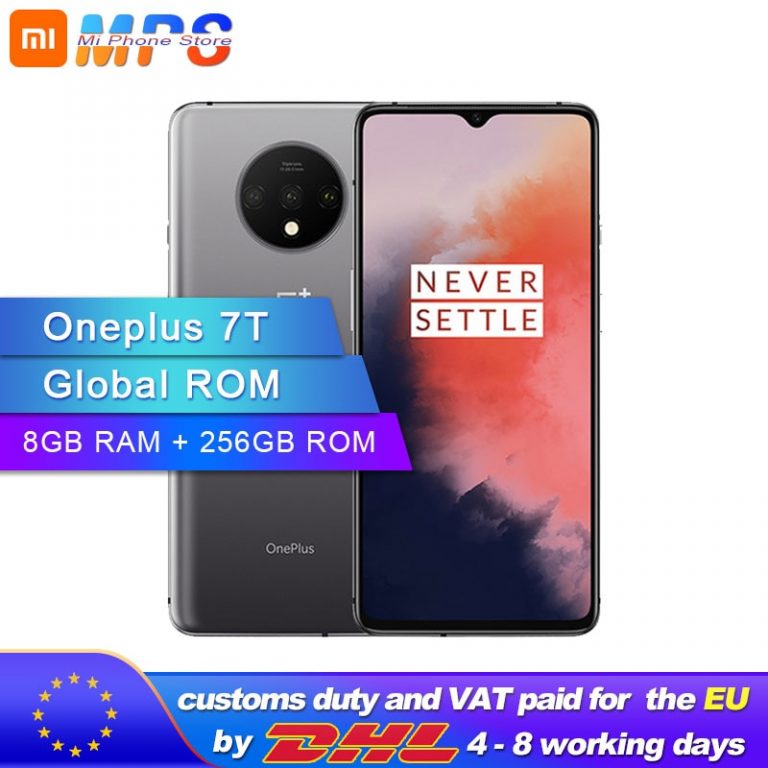 New Original Oneplus 7T 7 T Smartphone 8GB RAM 256GB ROM Snapdragon