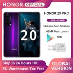 Global Version Honor 20 Pro Smartphone Kirin 980 Octa Core 7nm Google Play