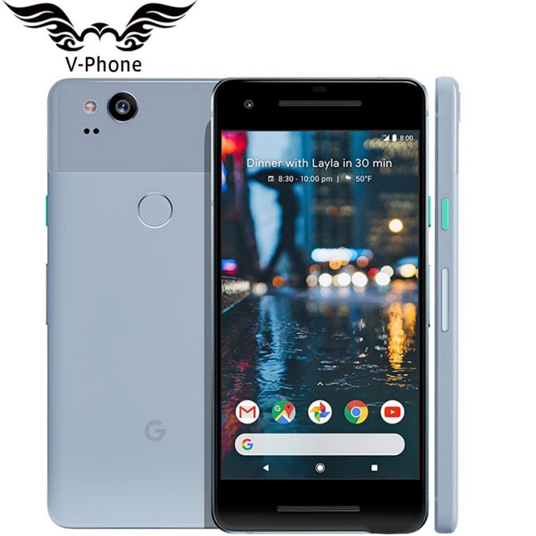 Brand New Google Pixel 2 Mobile phone EU Version 5.0'' Snapdragon 835 Octa Core 4GB RAM 64GB 128G ROM Fingerprint 4G Smartphone