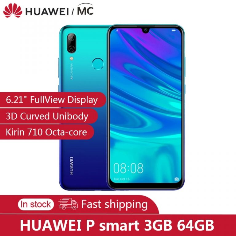 HUAWEI P Smart 2019 6.21" Dewdrop Display Smartphone 3400mAh Battery