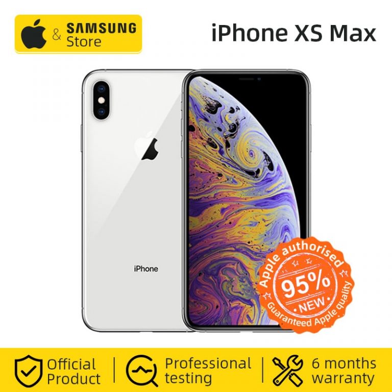 Unlocked Original Apple iPhone XS Max 64GB 6.5-inch Super Retina Display Lte Apple IOS Smartphone (Used 95% New)