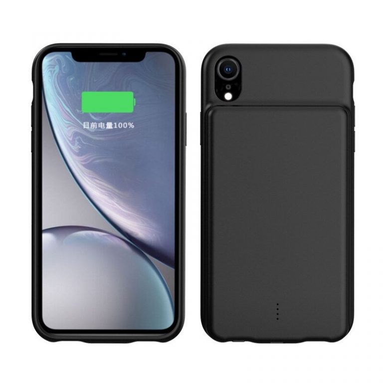 2020 5000mAh Portable Battery Charger Case For iPhone Xs Max XR External Power Bank Back Clamp Charging Case Support Audio 2 Endless Power On-The-Go: 5000mAh Portable Battery Charger Case for iPhone XS Max XR - Your Ultimate Power Bank and Protective Shield