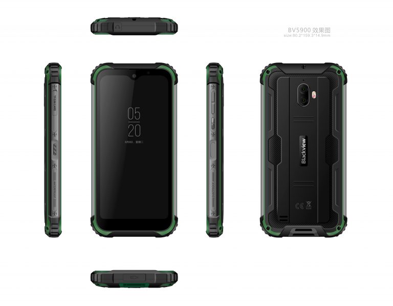 Blackview 5580mAh IP68/IP69K waterproof shockproof Mobile Phone 3GB 32GB