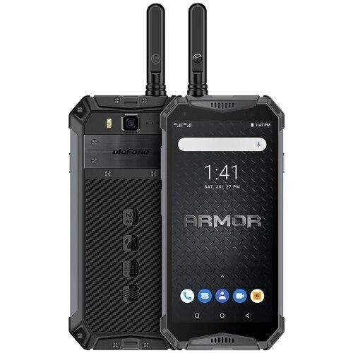 Ulefone Armor 3WT Smartphone 6GB RAM 64GB ROM IP68 Waterproof 5.7" Helio P70 Octa Core Android 9.0 10300mAh 21.0MP Mobile Phone