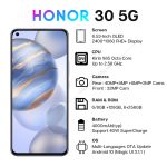 New Arrival Honor 30 5G Smartphone Kirin 985 6.53'' 40MP Quad Rear Cam 50x