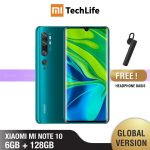 Xiaomi Mi Note 10 - Unleash Cutting-edge Technology with 128GB ROM, 6GB RAM, and 64MP Camera