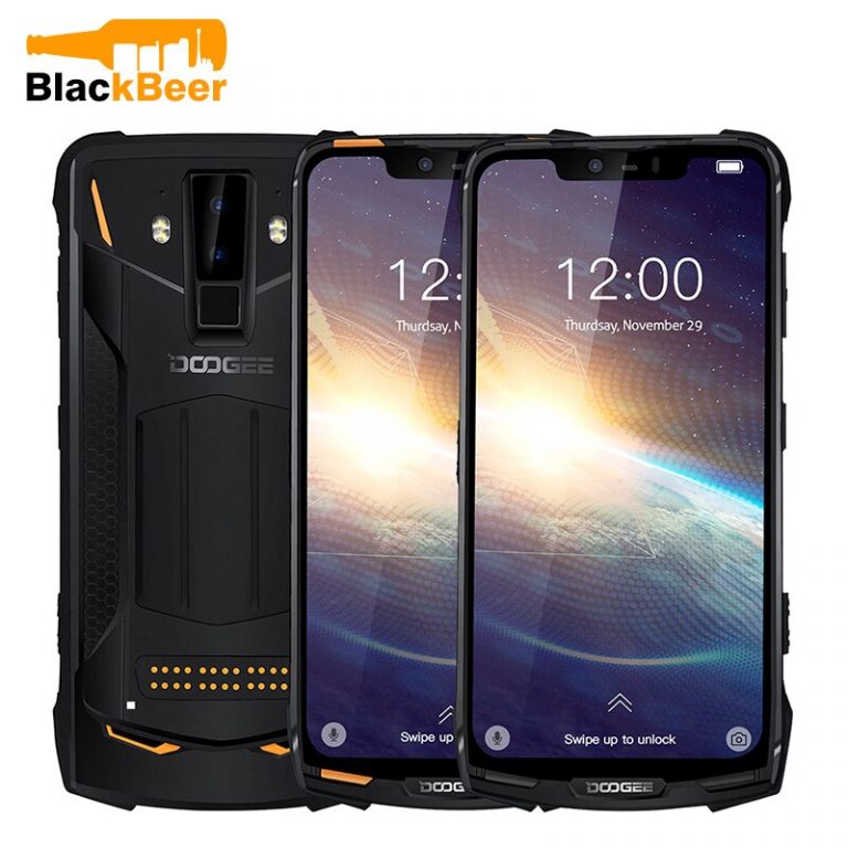 DOOGEE S90 Pro IP68 6.18" Rugged Mobile Phone Helio P70 Octa Core Smartphone 6GB 128GB AL Camera Android 9.0 Cellphone 5050mAh