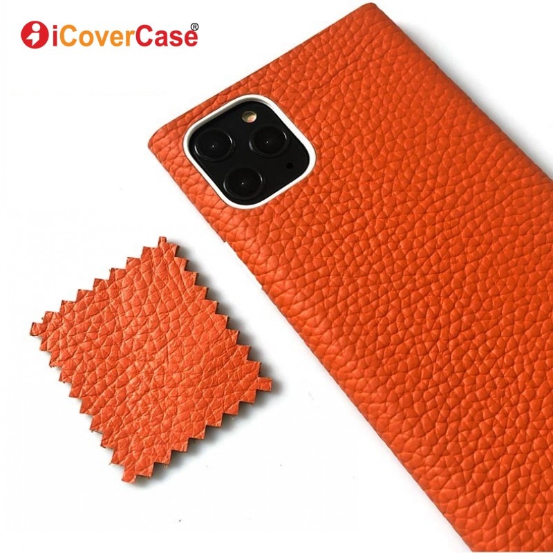for iPhone 11 Genuine Leather Cases 11 Pro Max Luxury Case for iPhone SE 2020 SE 2 6 6s 7 8 Plus XR XS Max X Back Cover Silicon