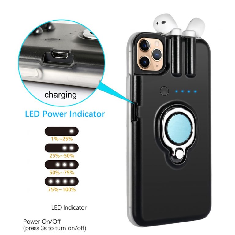 For iPhone 11 11 Pro 11 Pro Max Case Xs Max Xr X 8 7 Plus 6 6s Plus SE 2020 Finger Ring Holder Cover For AirPods 1 2 Charger Bag 2 For iPhone 11 11 Pro 11 Pro Max Case Xs Max Xr X 8 7 Plus 6 6s Plus SE 2020