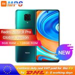 Xiaomi Redmi Global Version Note 9 Pro 6GB 128GB NFC Smartphone Snapdragon 720G Octa Core 64MP Quad Camera 6.67" Screen 5200mAh