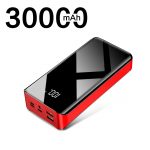 2020 New 30000mAh Power Bank USB Quick Charge 30000 mAh Powerbank