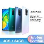 Xiaomi Redmi Note 9 Smartphone with 48MP Camera, 4GB RAM, 128GB ROM – Fast Charging & 5020 mAh Battery for Exceptional Performance