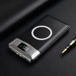 10000mah Powerbank Wireless Charger Fast Charge Power Bank Portable
