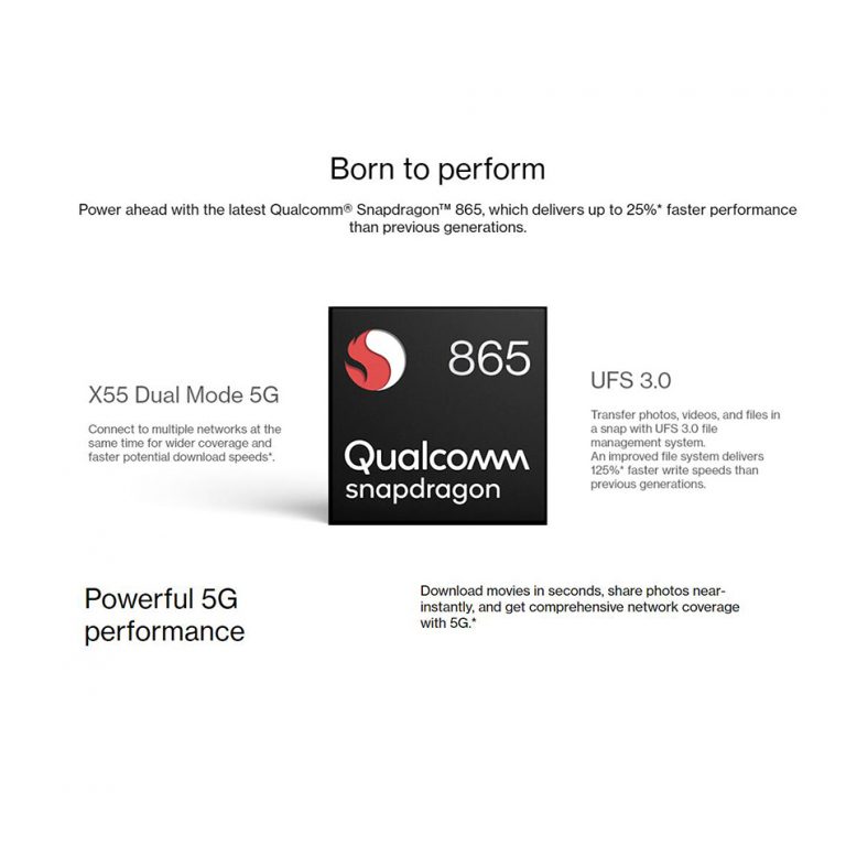 Global ROM Oneplus 8 5G Mobile Phone 12GB 256GB /8GB 128GB 6.55"