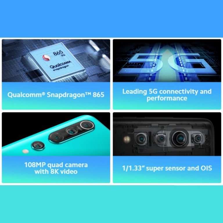Global Version 5G Xiaomi Mi 10 8GB RAM 128GB ROM (Brand New / Sealed)