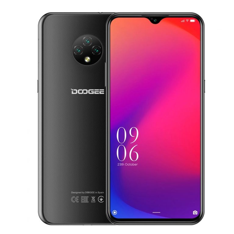 DOOGEE X95 Smartphone 6.52" Water-drop Screen 2GB+16GB MTK6737V/WA Quad core 1.3GHz Android 10 Phone Face ID Tripe Rear Camera