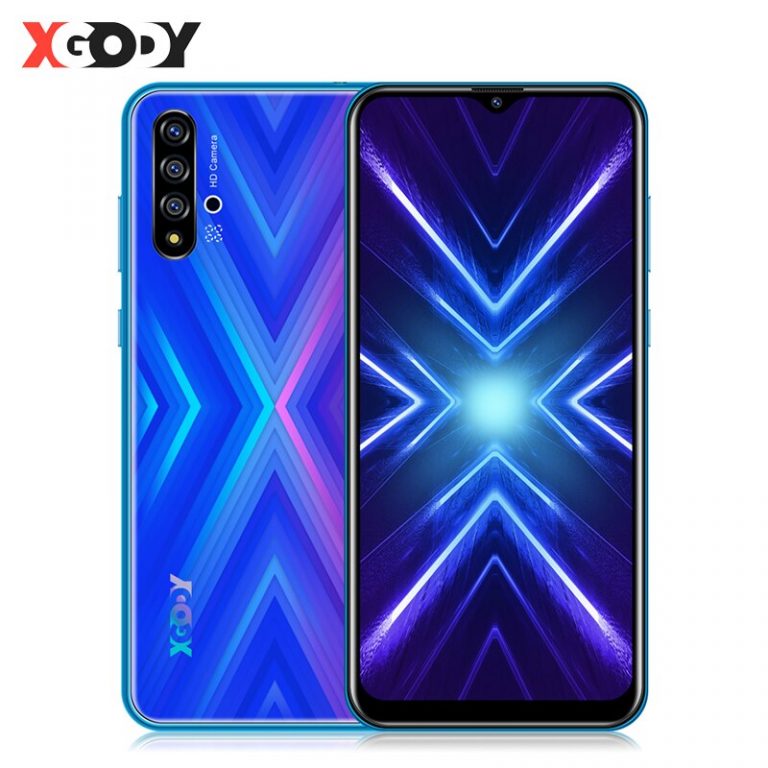 XGODY X30 Celular Smartphone Android 9.0 6.53" Waterdrop 2GB 16GB Quad Core