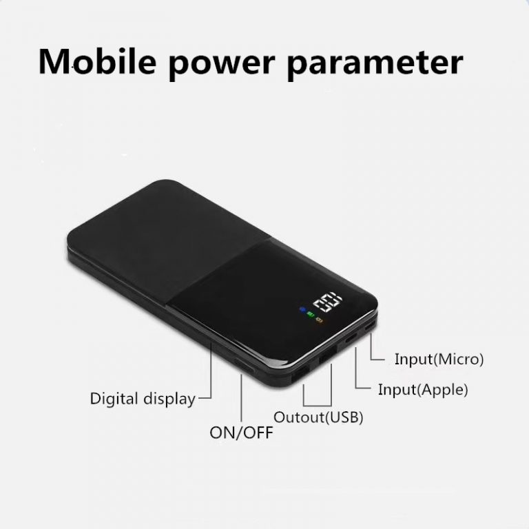 2020 30000mah Power Bank Portable Charging PowerBank 30000 mAh USB