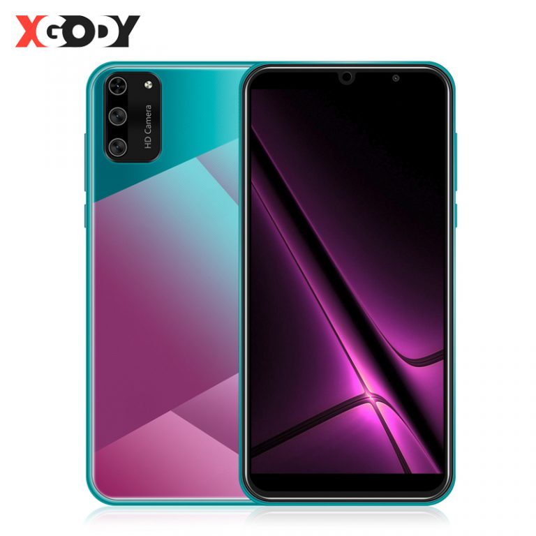 XGODY S20 Mini Smartphone Android 9.0 5.5" 18:9 Full Screen 1GB 4GB MT6580 Quad Core 5MP Camera 2500mAh GPS WiFi 3G Mobile Phone