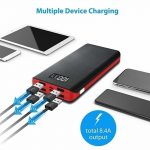 2020 HOT Portable 30000mAh Power Bank 4-USB Ports External Battery Power