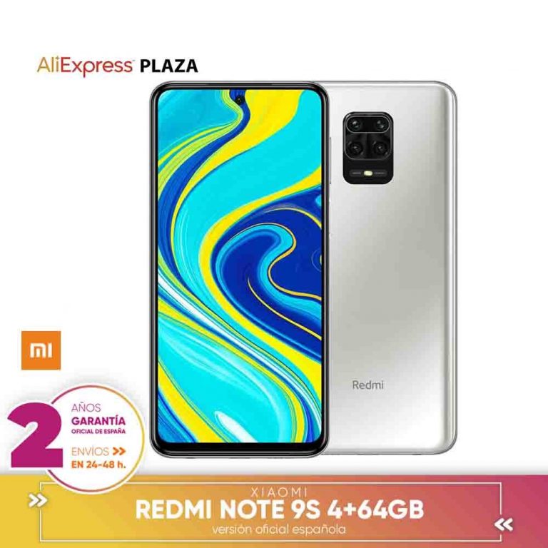 [Official Spanish version warranty] Xiaomi Note 9S 4 + 64gb Smartphone 6,67 ”