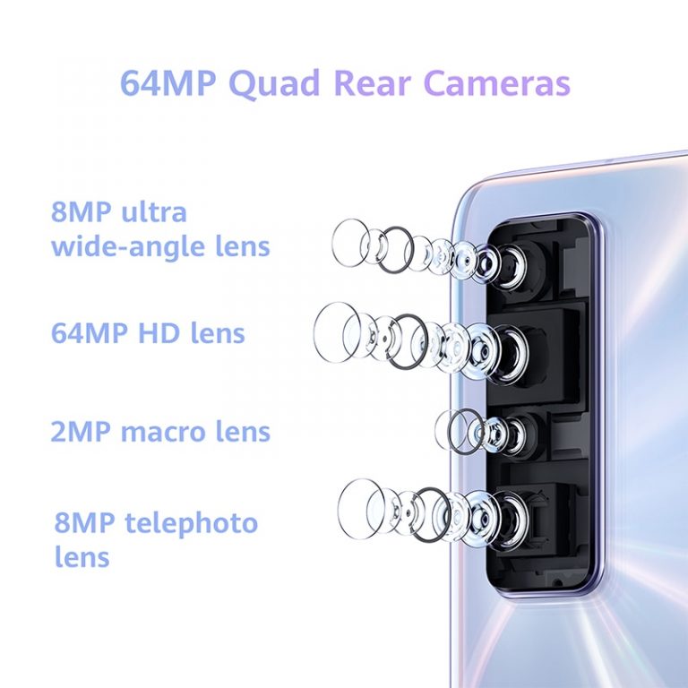 Pre Sale Huawei Nova 7 5G Smartphone Kirin 985 64MP Quad Rear Cams 32MP