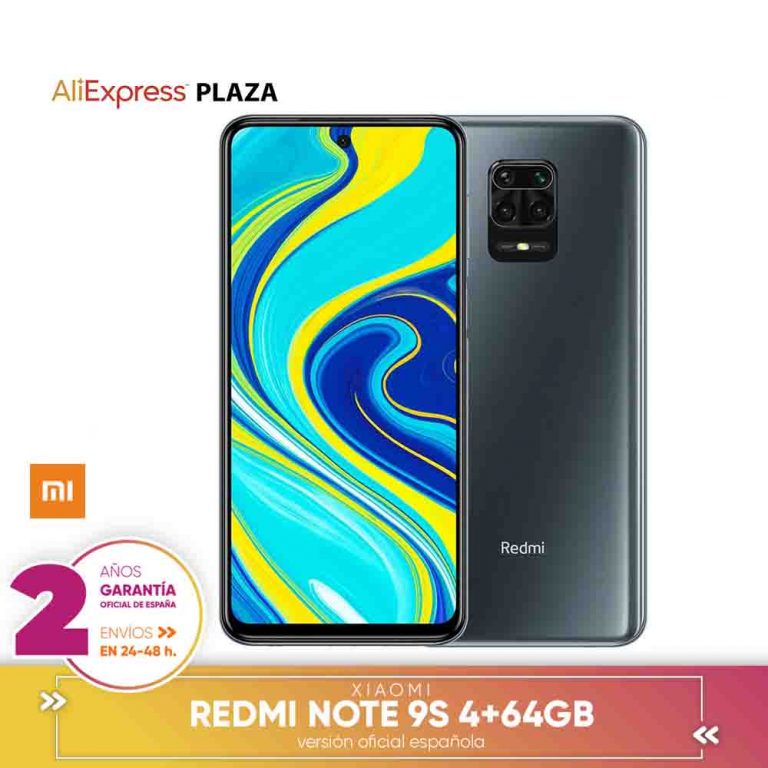 [Official Spanish version warranty] Xiaomi Note 9S 4 + 64gb Smartphone 6,67 ”