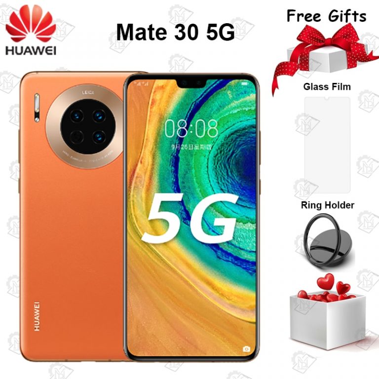 Huawei Mate 30 5G Smartphone – 6.62-inch OLED Display, 40MP Triple Camera, Dual SIM, SuperCharge