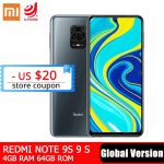 Global Version Xiaomi Redmi Note 9S 9 S 4GB 64GB Smartphone Snapdragon