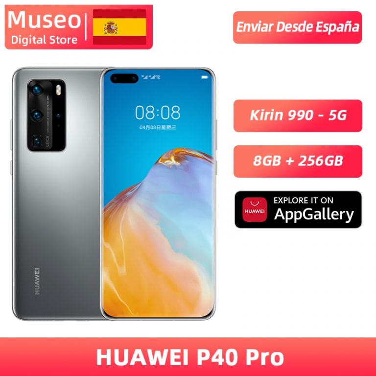 Global version Huawei P40 Pro 8G 256G Kirin 990 5G Smartphone Camera quadruple 50MP 6.58 ''screen SuperCharge 40W