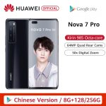 Pre Sale Huawei Nova 7 Pro 5G Smartphone Kirin 985 64MP Quad Cams