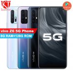 Original vivo Z6 5G mobile phone 8G 128G 5000mAh 6.57" Snapdragon 765G 44W Dash Charging 48.0MP Cameras Android 10 smartphone