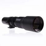 Zoom Lens with T-Mount Adapter Ring for for Canon Nikon