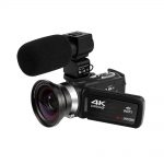 KOMERY New Release Video Camcorder 4K WiFi 48MP Built-in Fill Light Touch Screen Vlogging For Youbute Video Digital Camera